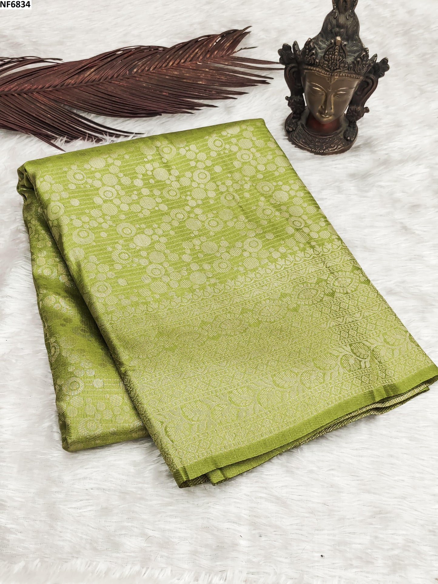 Nf6834 Vmk. Jacquard Sarees