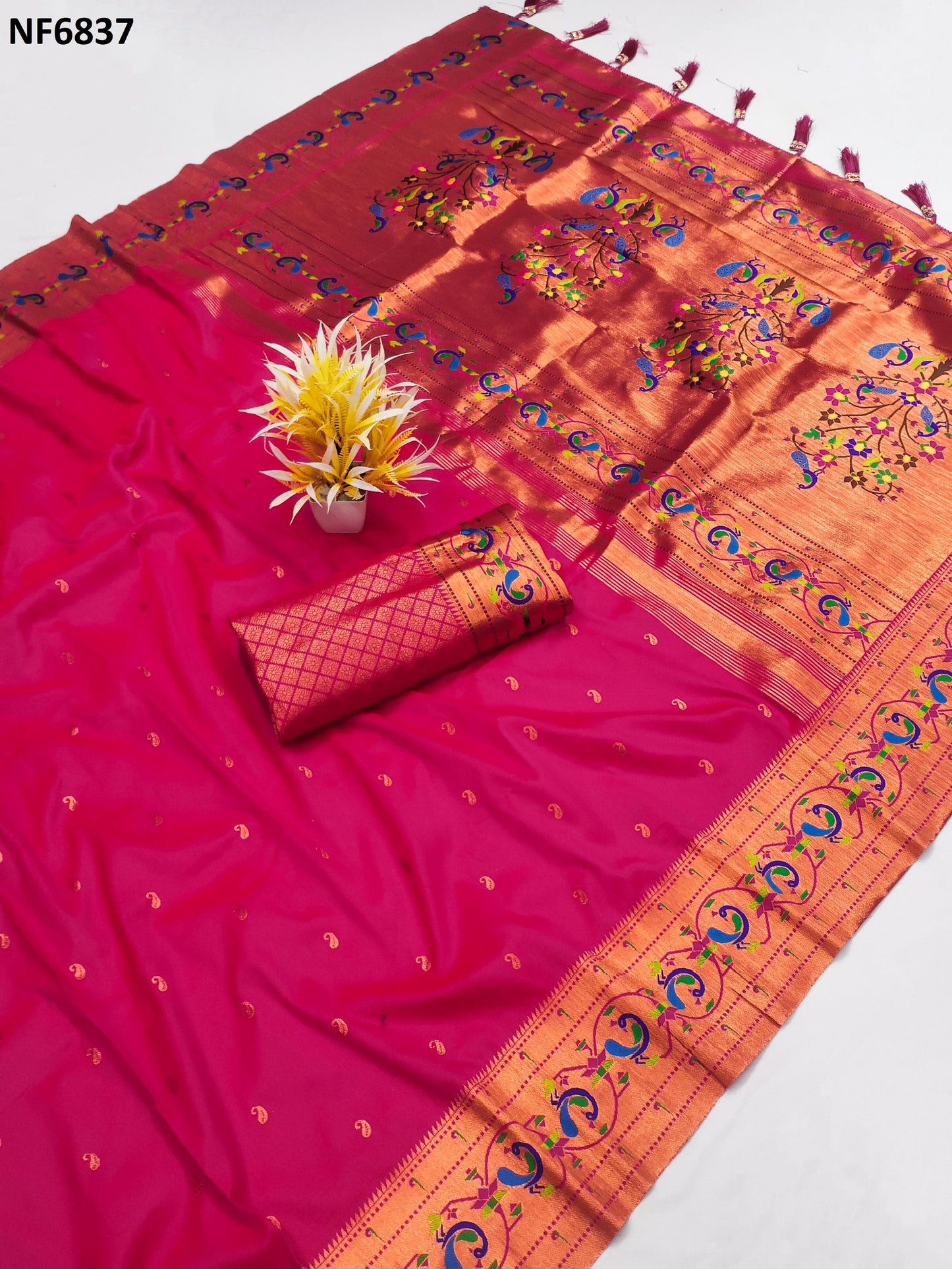 Nf6837 Vmk. Pethani Silk Sarees