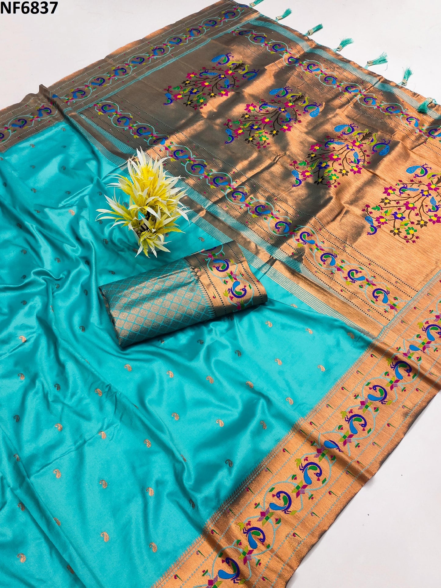 Nf6837 Vmk. Pethani Silk Sarees