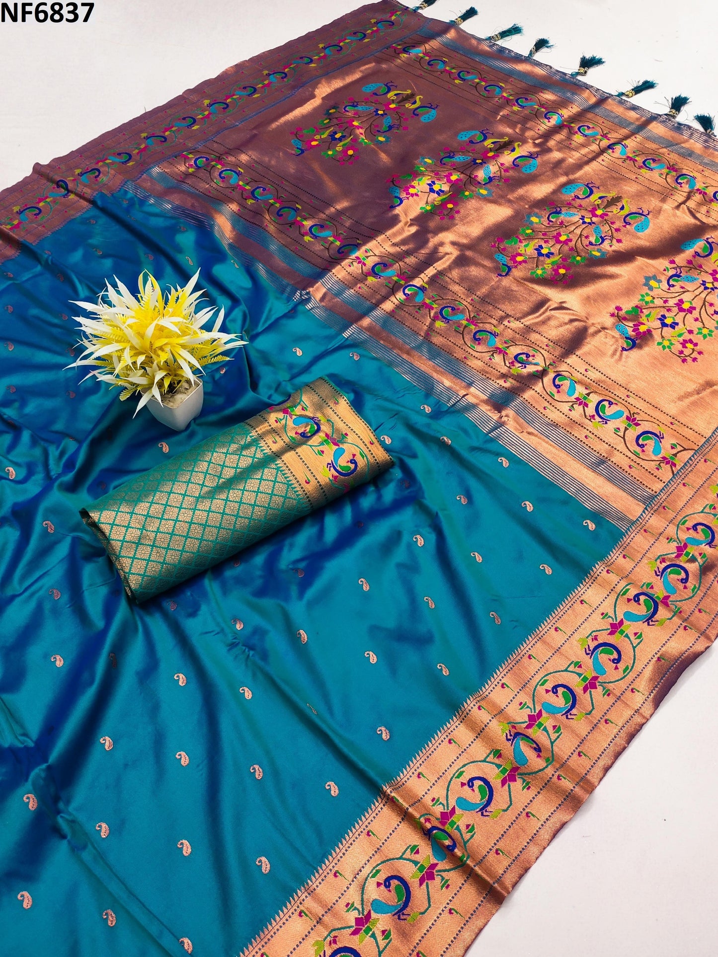 Nf6837 Vmk. Pethani Silk Sarees