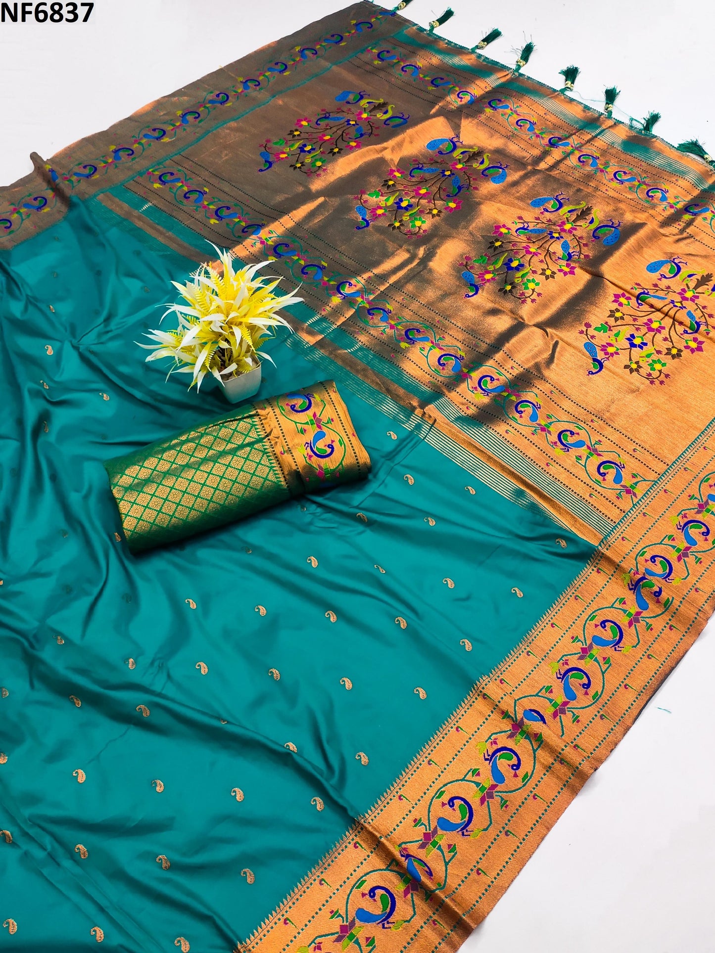 Nf6837 Vmk. Pethani Silk Sarees