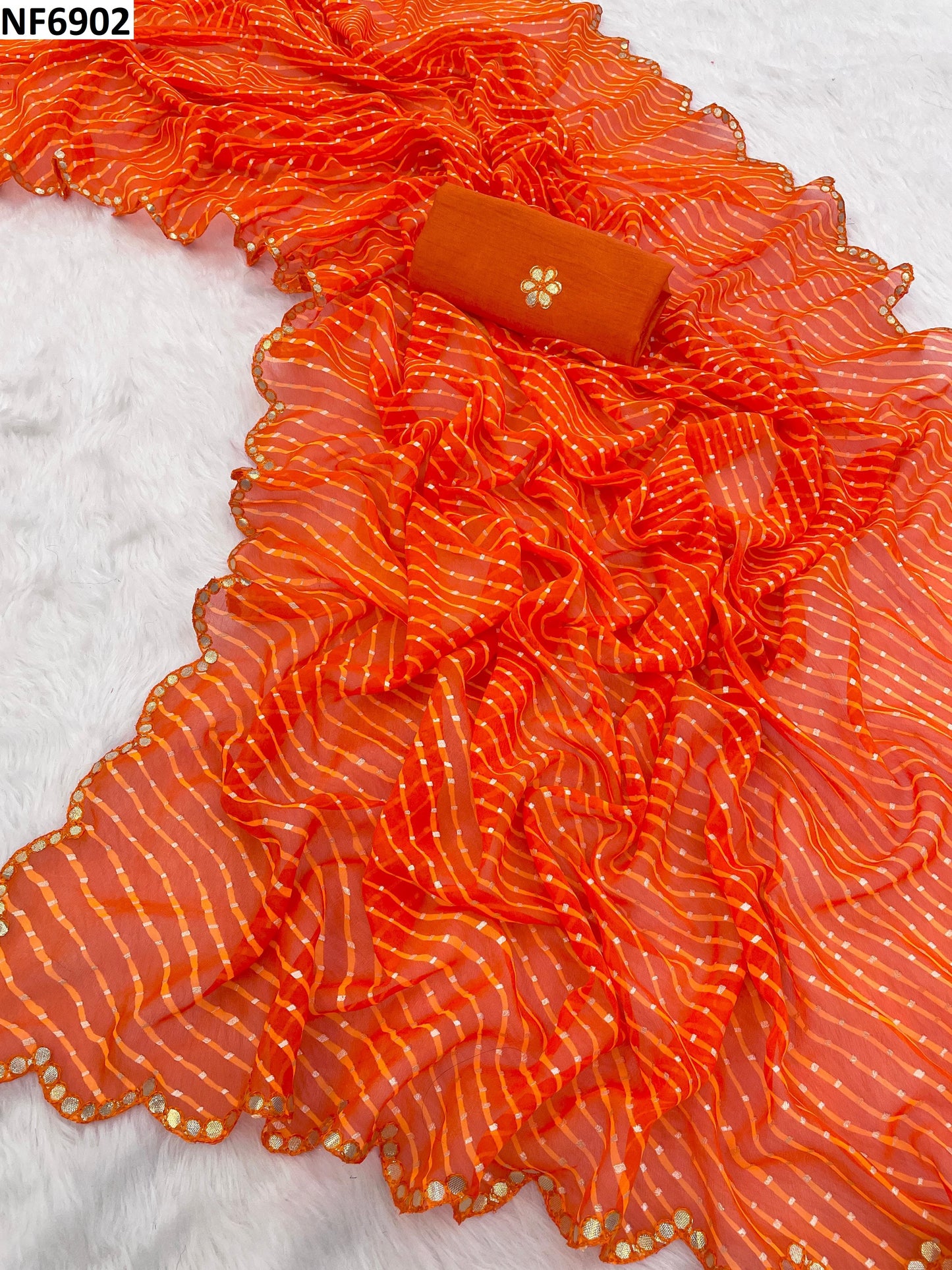 Nf6902 Vmk Georgette Sarees