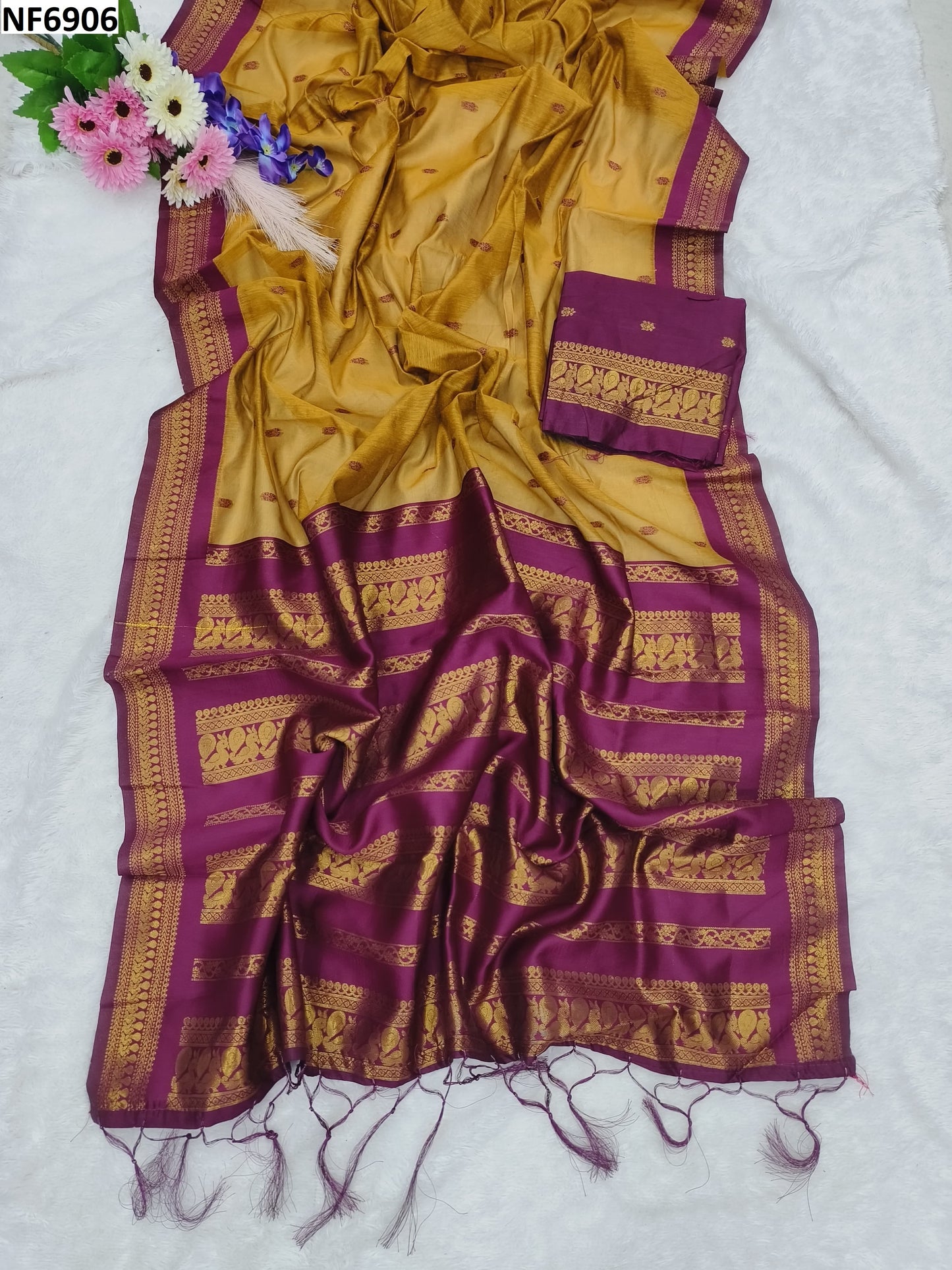 Nf6906 Vmk. Cotton Sarees