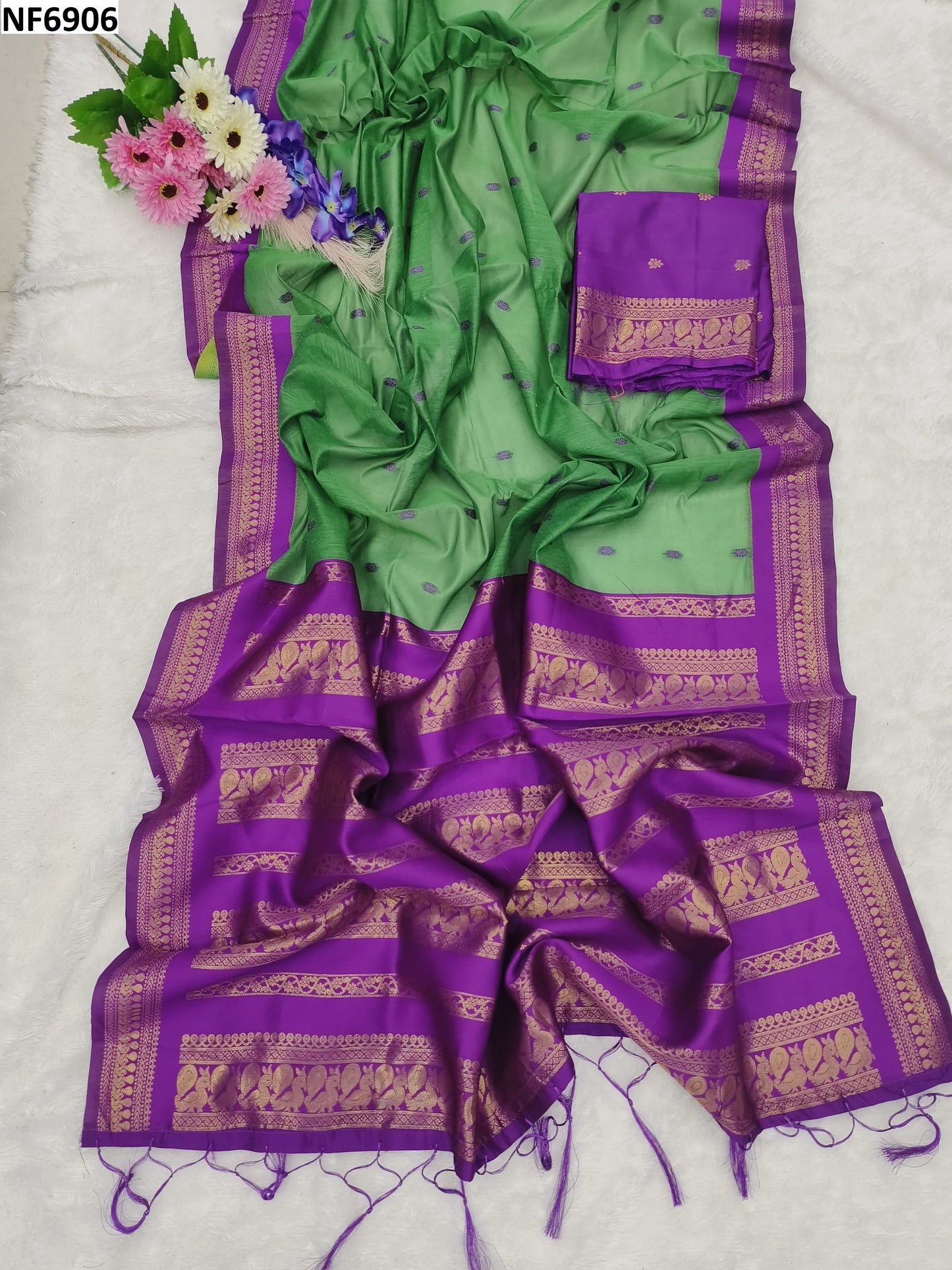 Nf6906 Vmk. Cotton Sarees