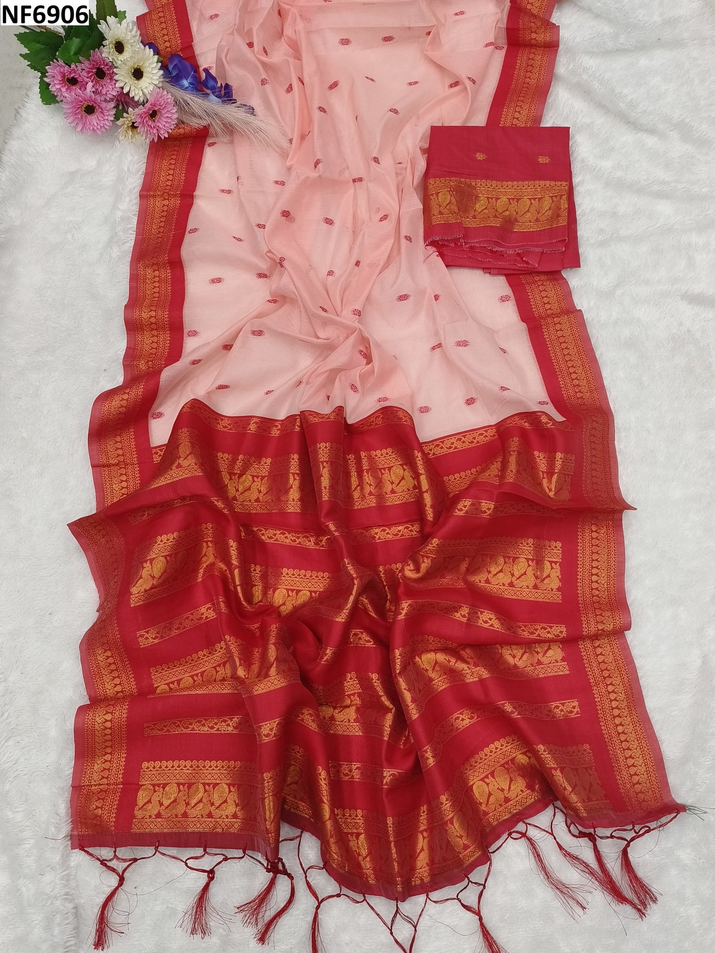 Nf6906 Vmk. Cotton Sarees