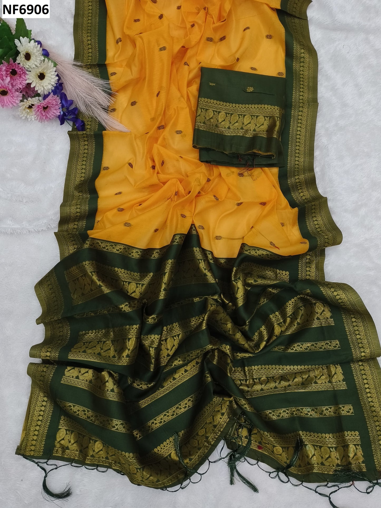 Nf6906 Vmk. Cotton Sarees
