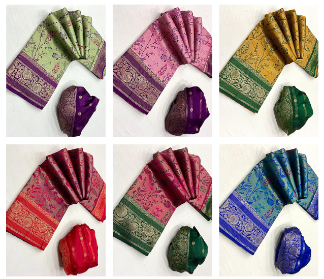 Nf6917 Vmk. Kanjivaram Silk Sarees