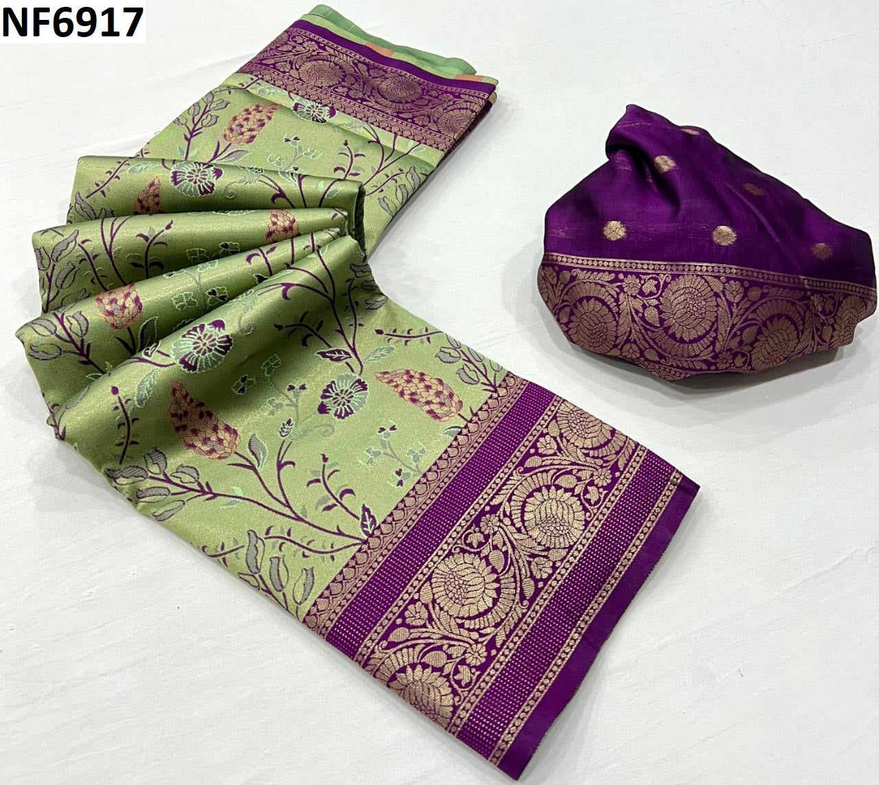 Nf6917 Vmk. Kanjivaram Silk Sarees
