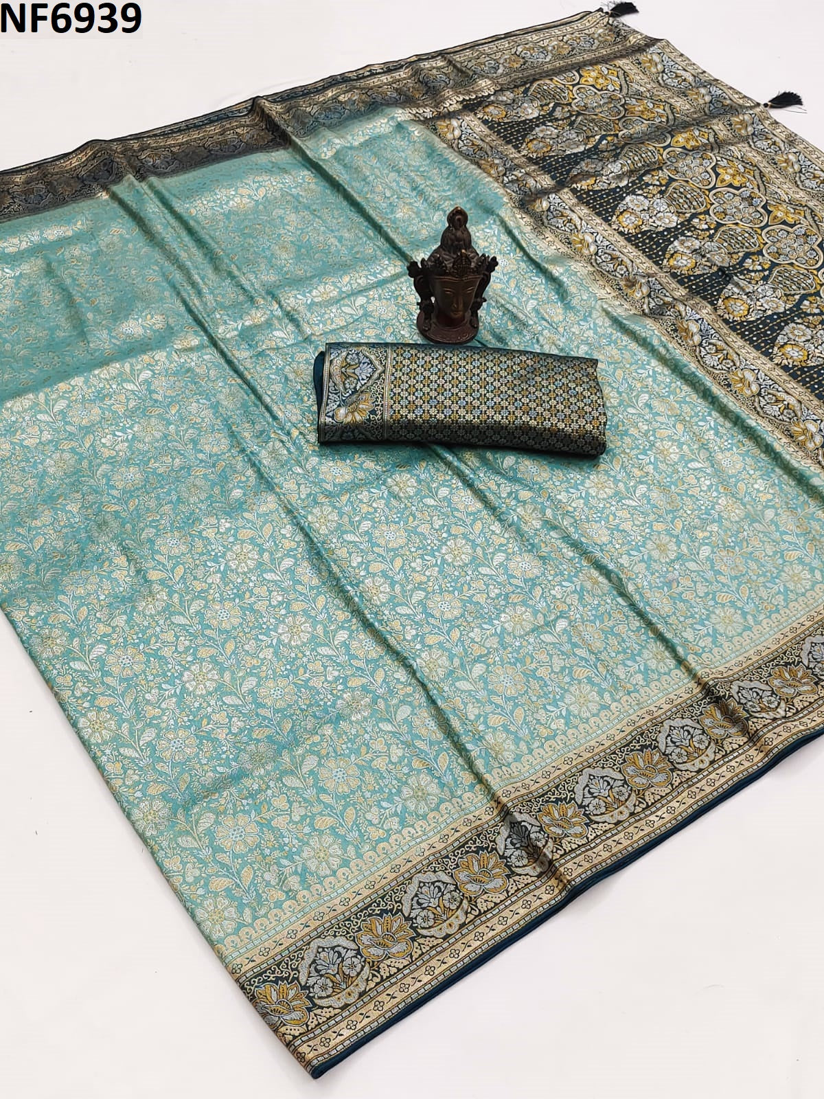 Nf6939 Vmk. Jacquard Sarees