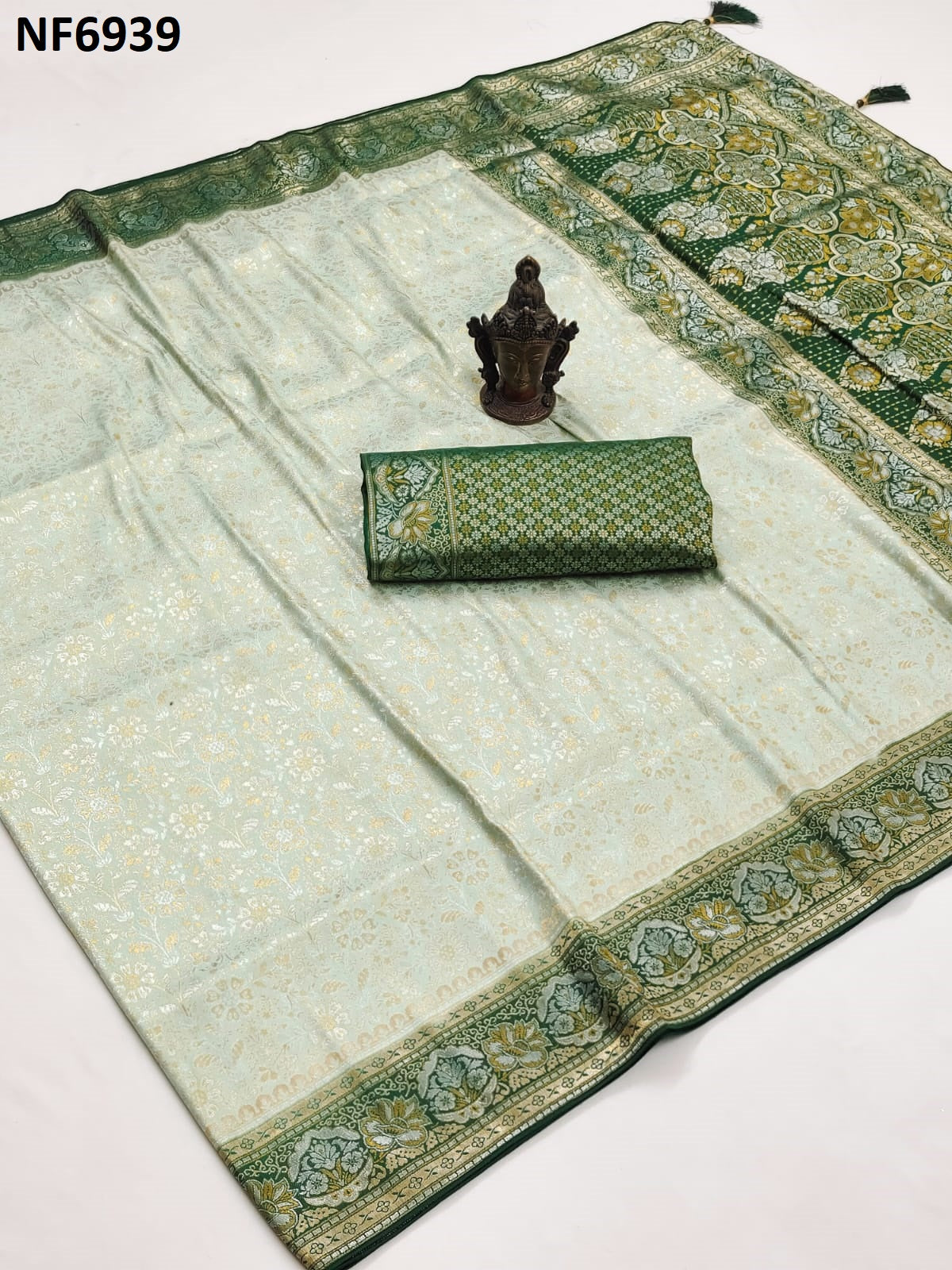 Nf6939 Vmk. Jacquard Sarees
