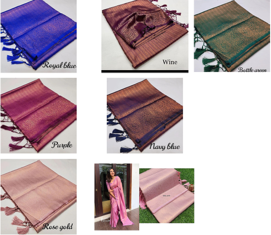 Nf6940 Vmk. Jacquard Sarees
