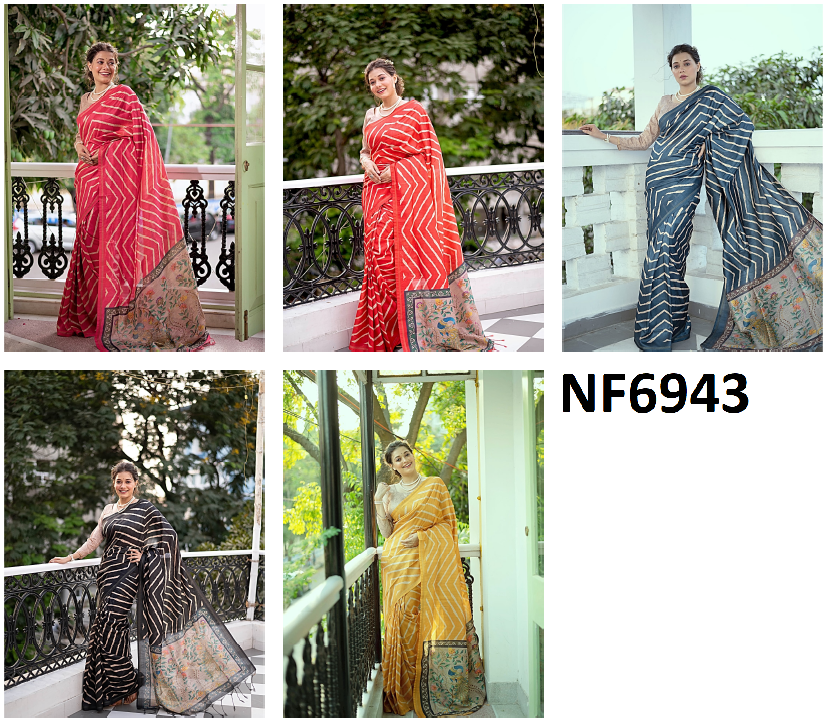 Nf6943 Vmk. Leheriya Sarees