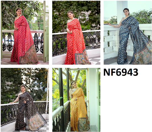 Nf6943 Vmk. Leheriya Sarees
