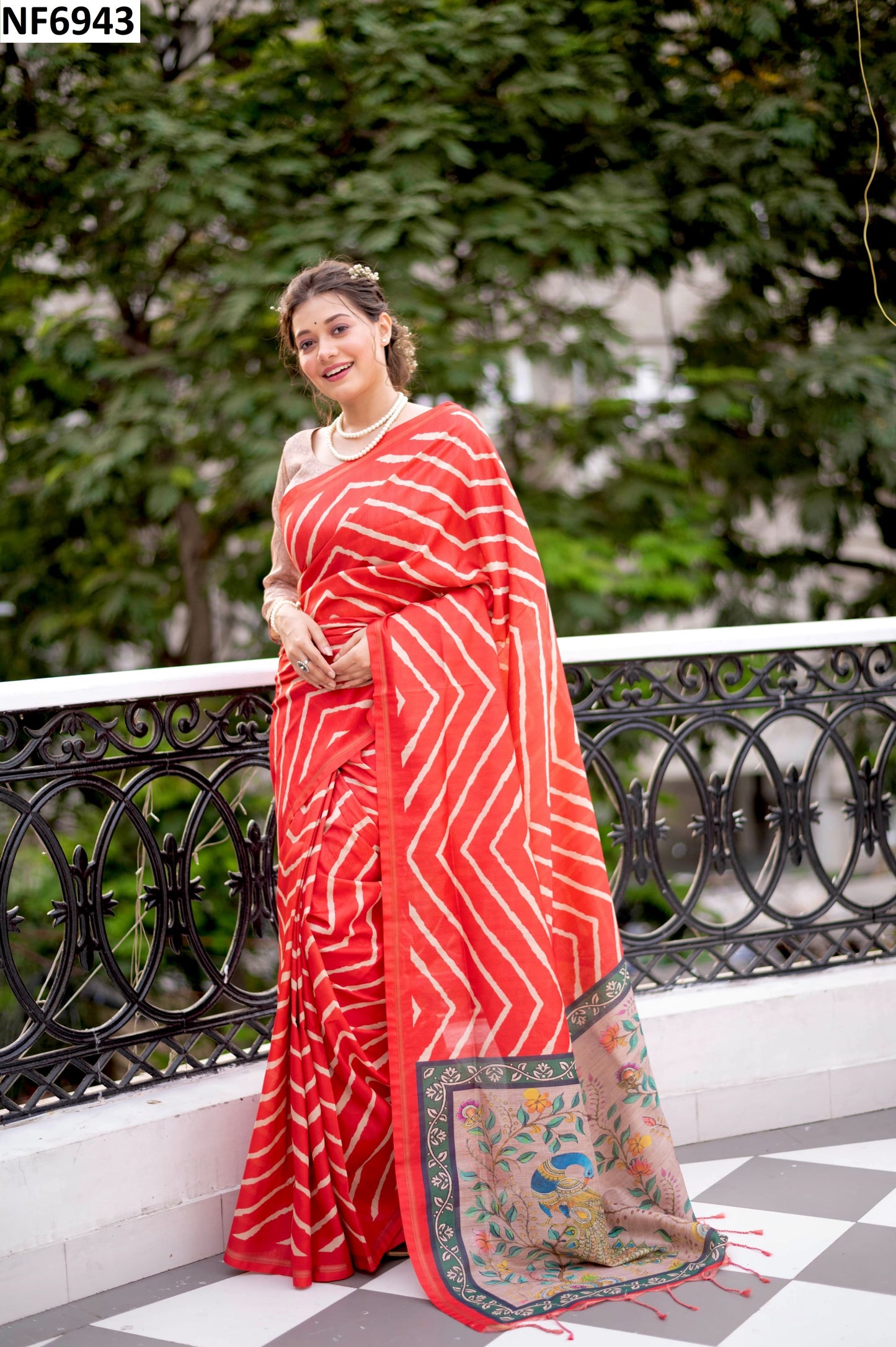 Nf6943 Vmk. Leheriya Sarees