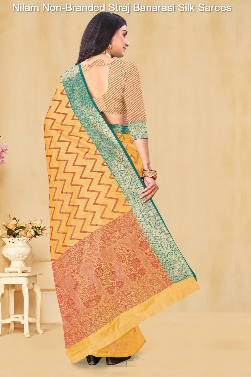 Nilam Non-Branded Straj Banarasi Silk Sarees