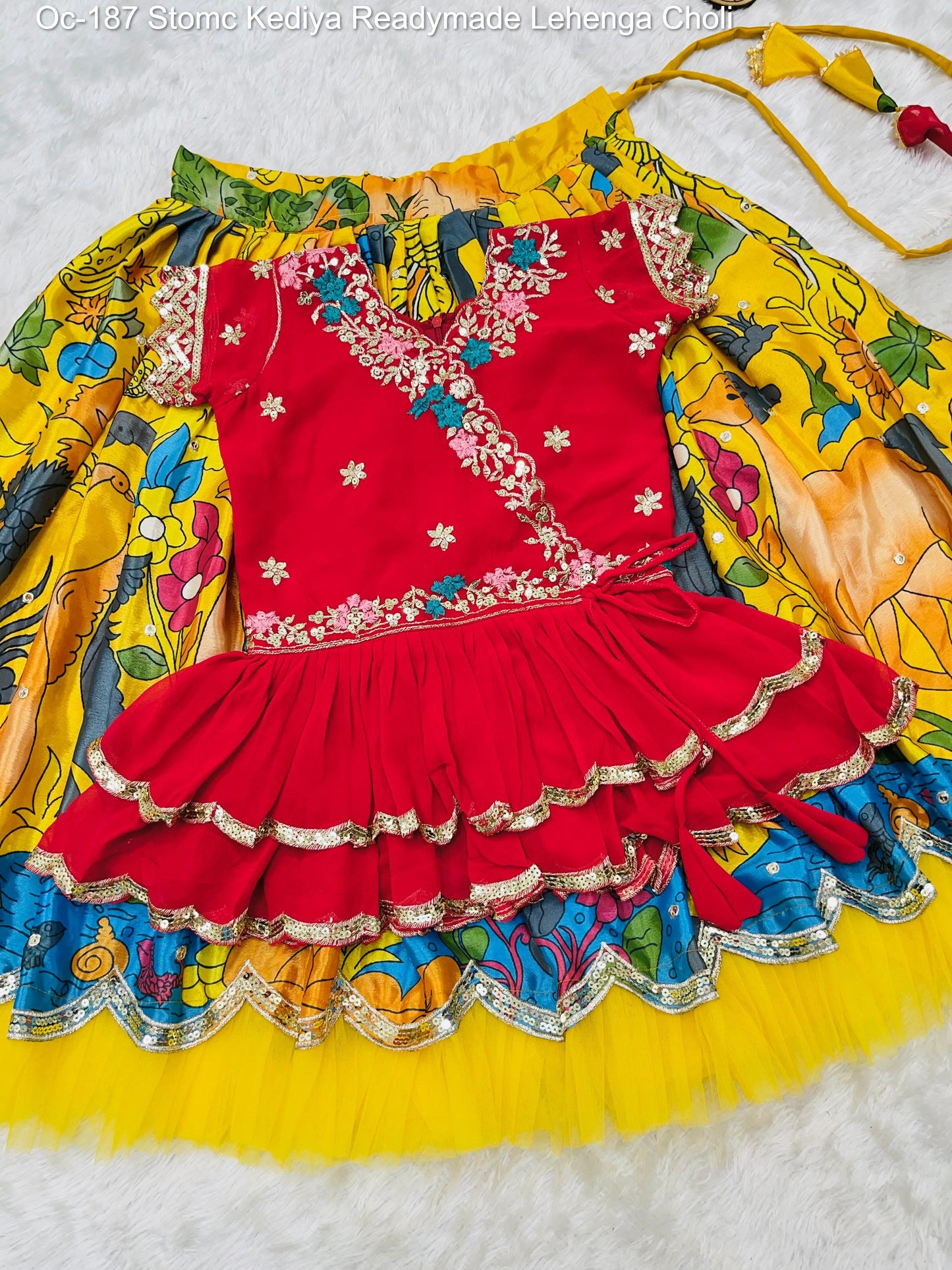 Oc-187 Stomc Kediya Readymade Lehenga Choli