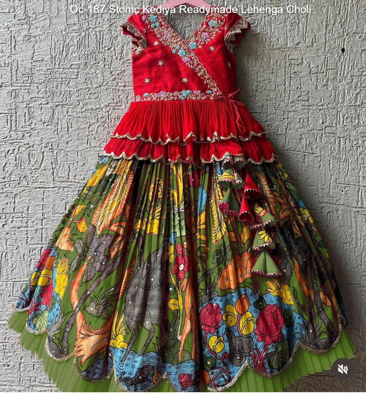 Oc-187 Stomc Kediya Readymade Lehenga Choli