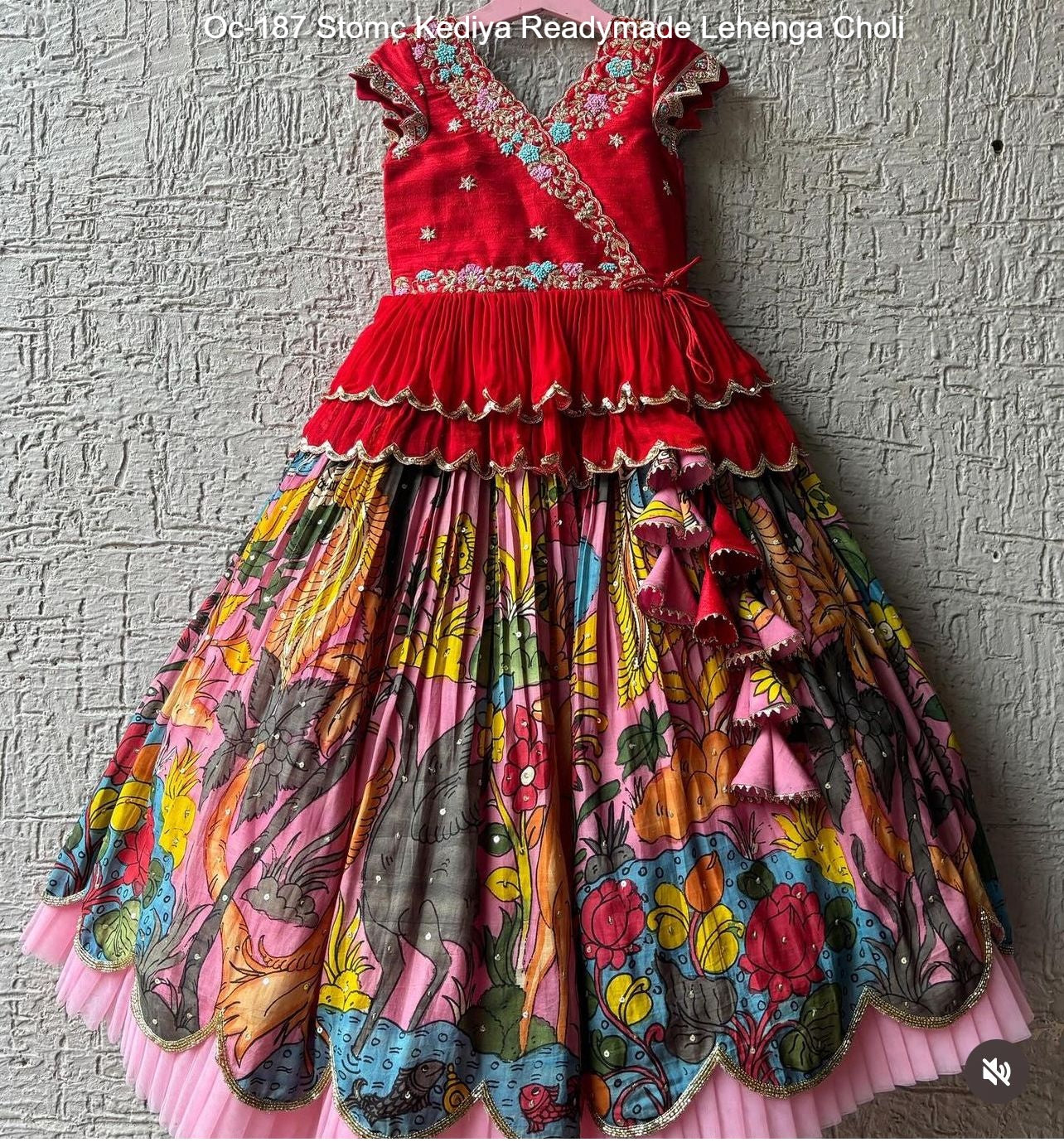 Oc-187 Stomc Kediya Readymade Lehenga Choli