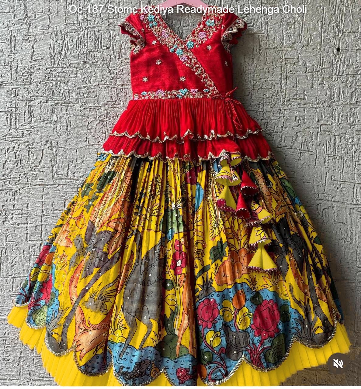 Oc-187 Stomc Kediya Readymade Lehenga Choli
