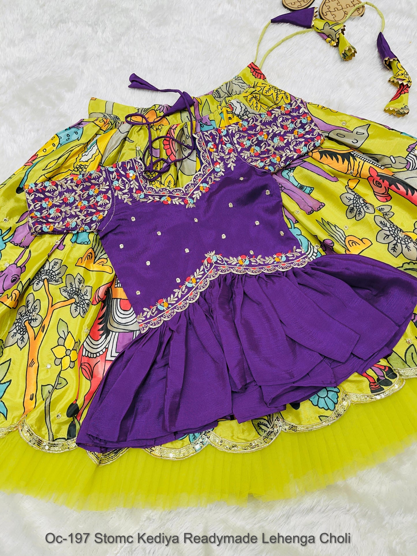 Oc-197 Stomc Kediya Readymade Lehenga Choli