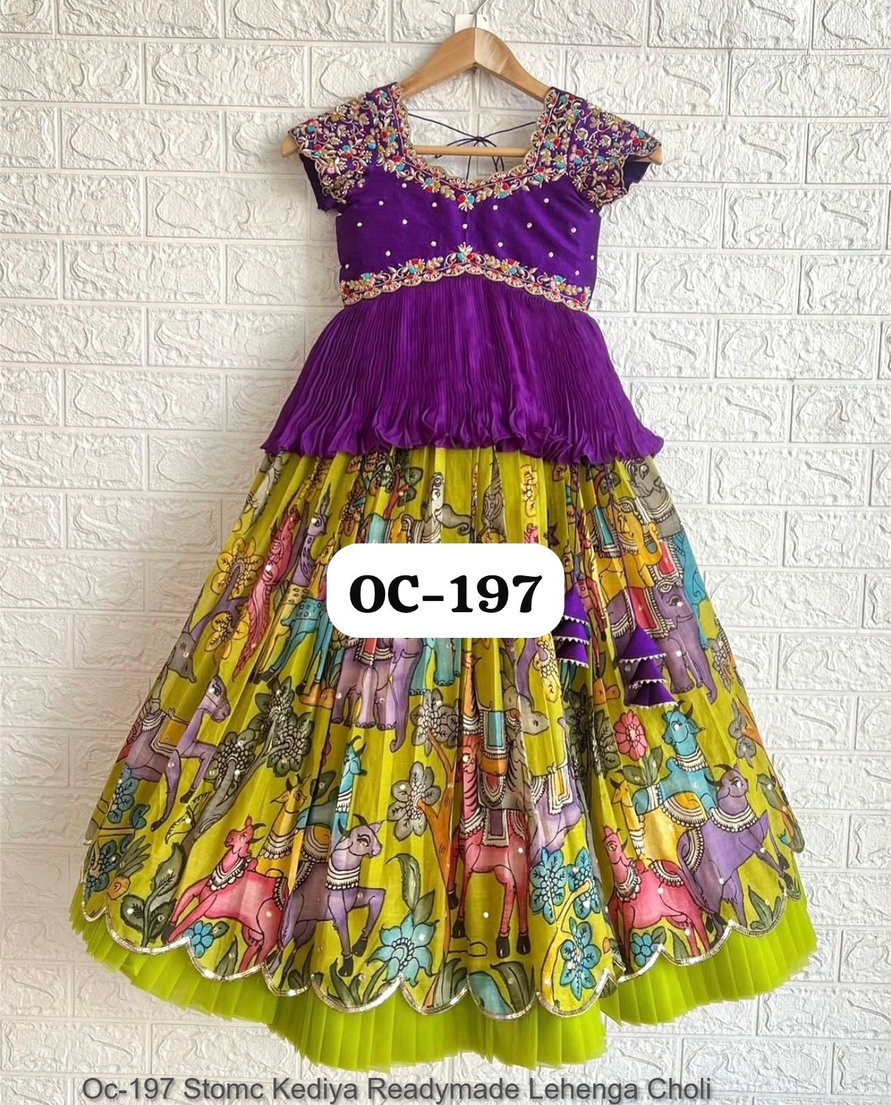 Oc-197 Stomc Kediya Readymade Lehenga Choli