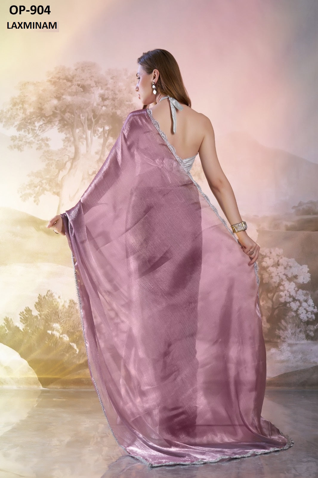 Op-904 Laxminam Burberry Sarees