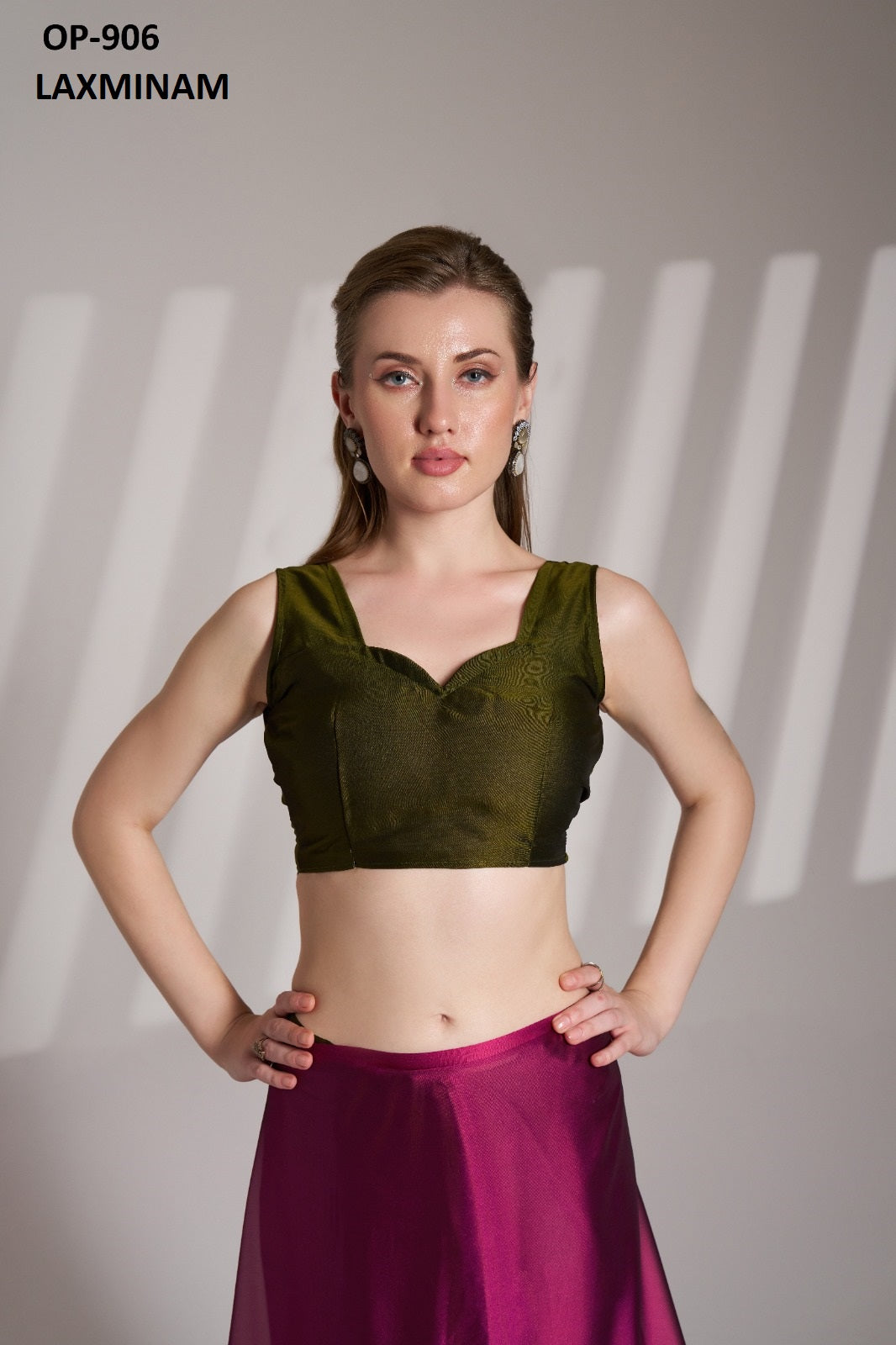 Op-906 Laxminam Satin Sarees