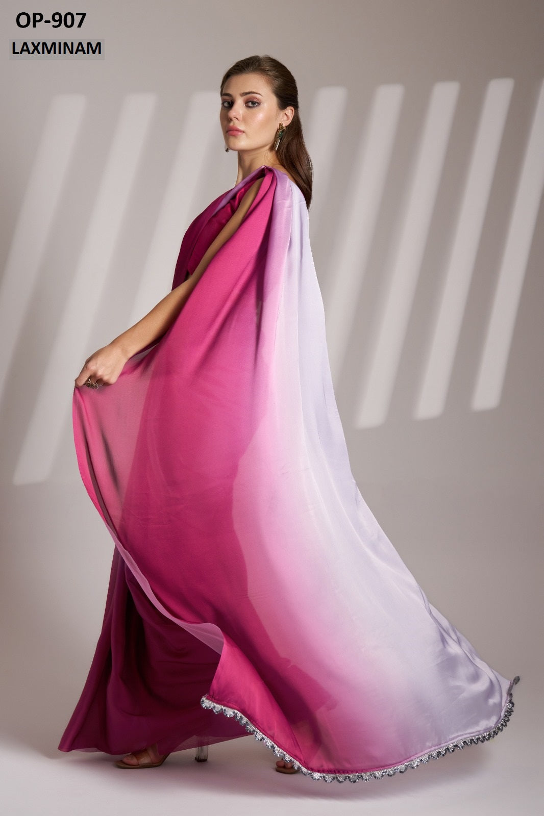 Op-907 Laxminam Chinnon Sarees