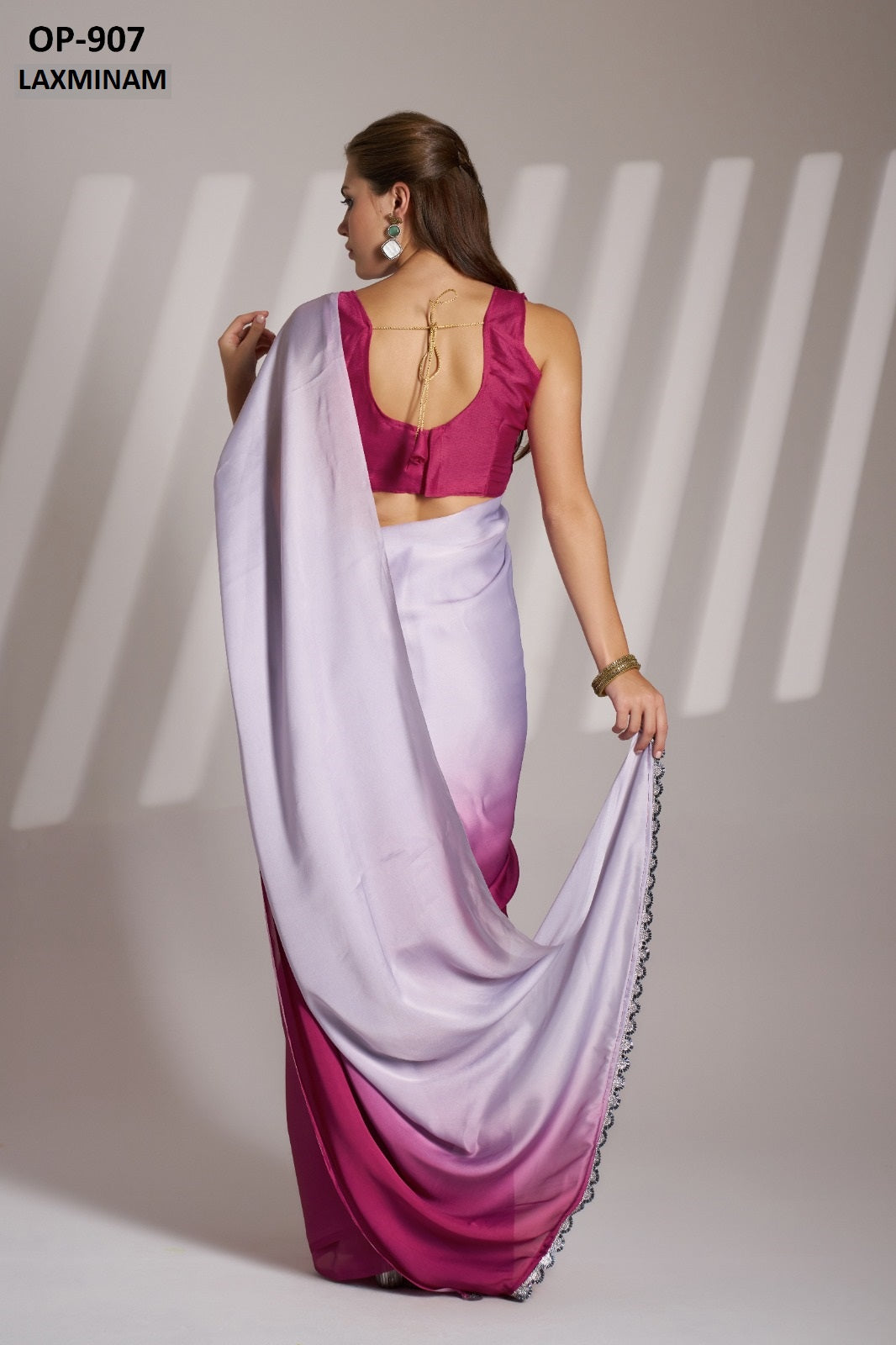 Op-907 Laxminam Chinnon Sarees