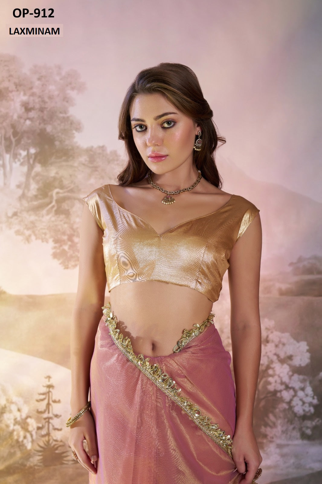 Op-912 Laxminam Net Sarees