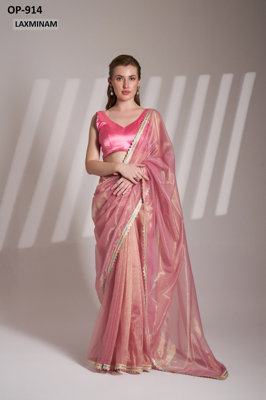 Op-914 Laxminam Twill Sarees