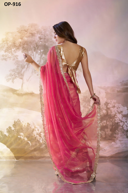 Op-916 Laxminam Twill Sarees