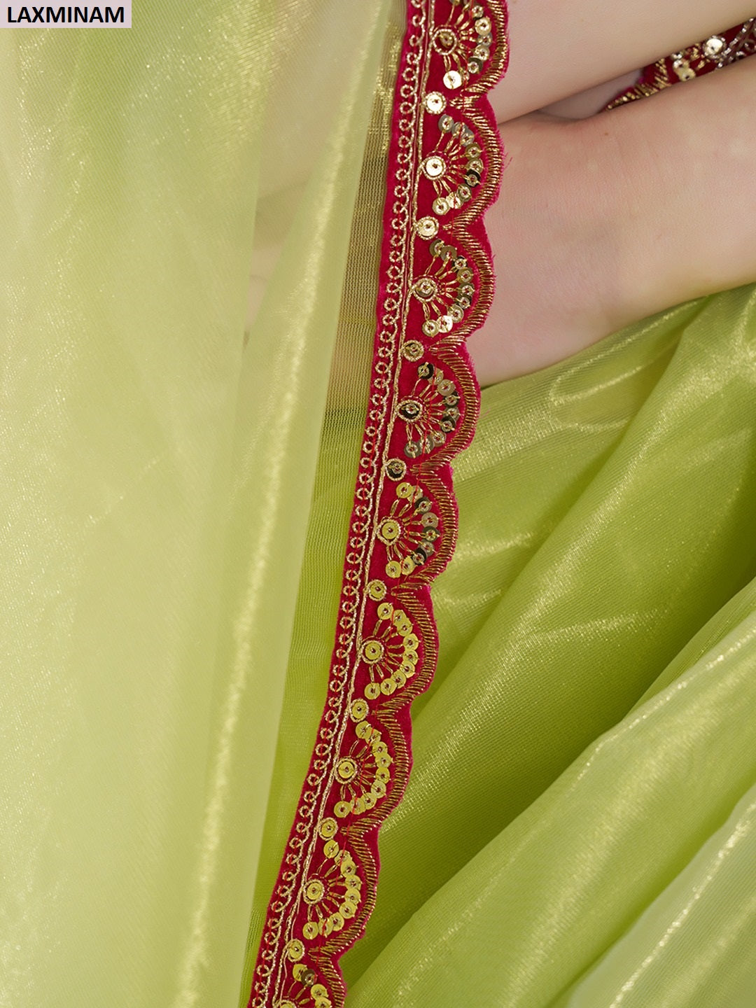 Op-917 Laxminam Net Sarees