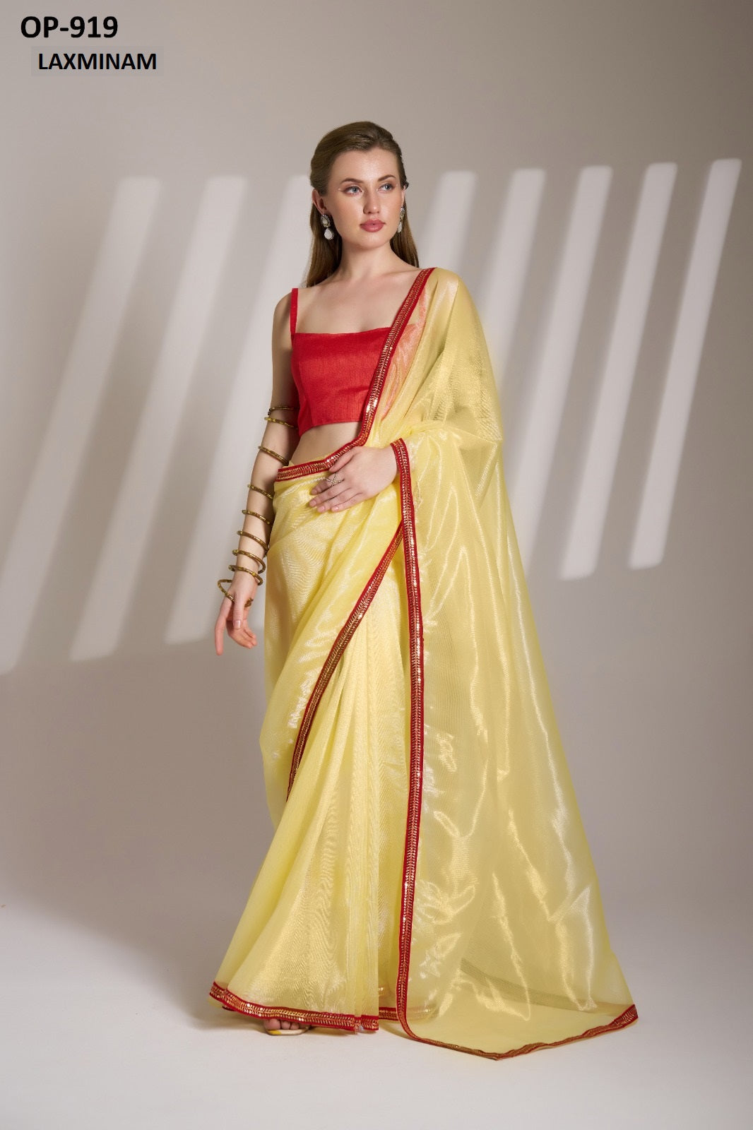 Op-919 Laxminam Net Sarees