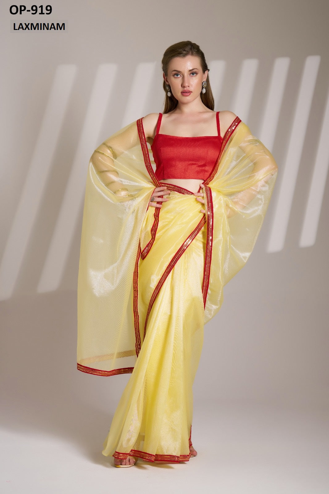 Op-919 Laxminam Net Sarees