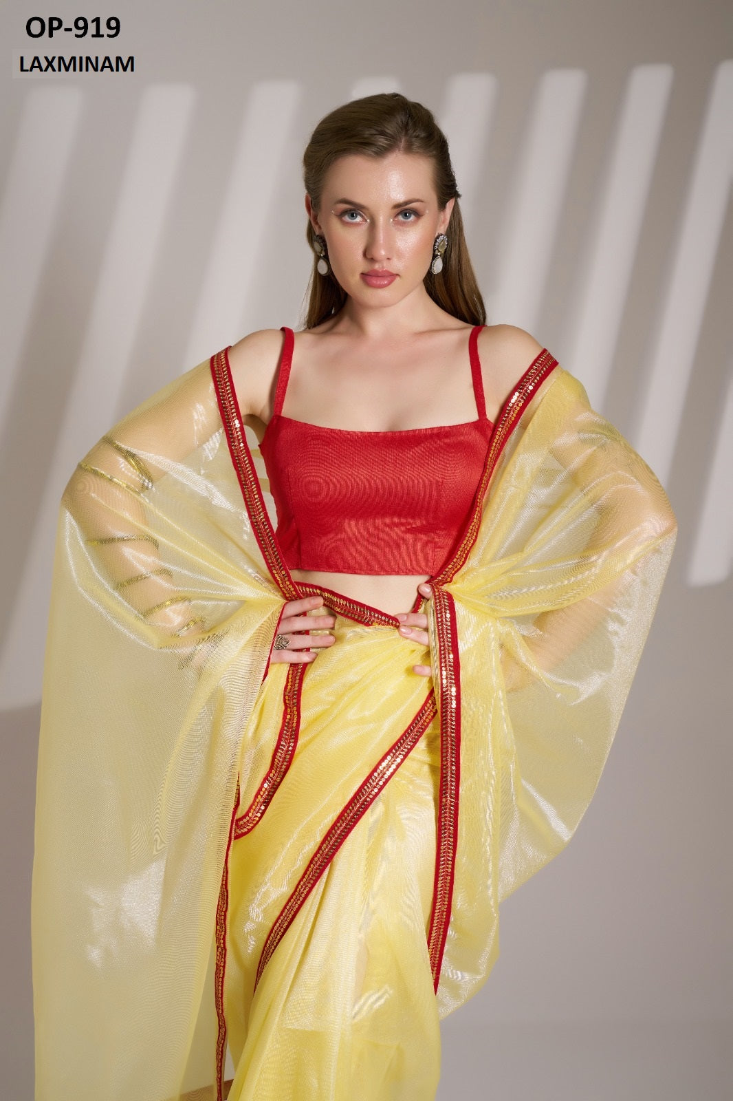 Op-919 Laxminam Net Sarees