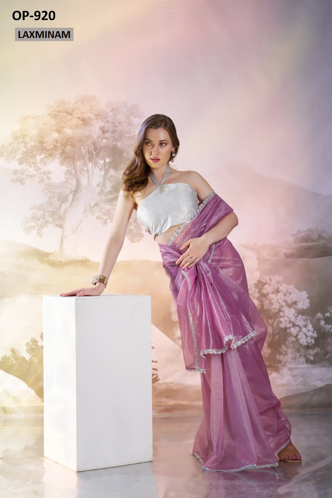 Op-920 Laxminam Net Sarees