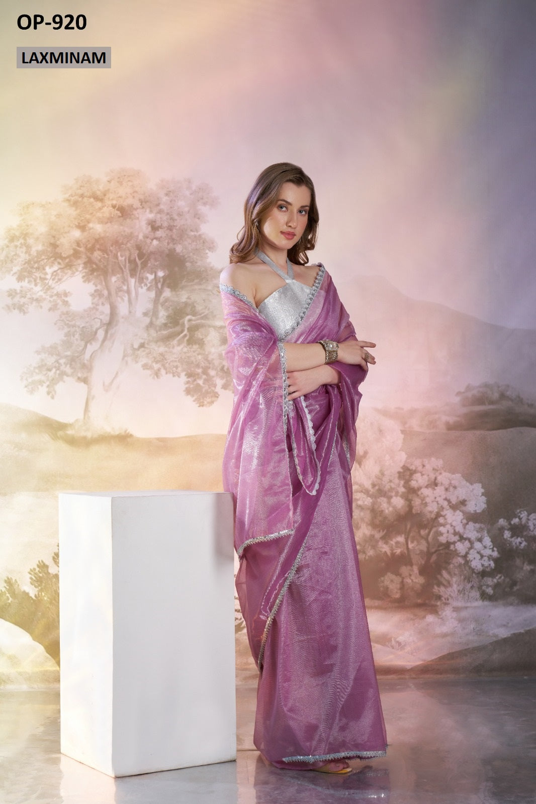 Op-920 Laxminam Net Sarees