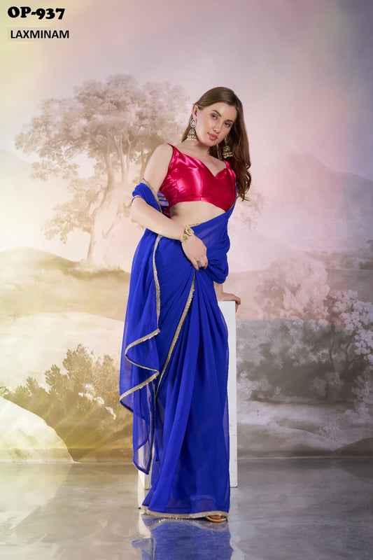 Op-937 Laxminam Chiffon Sarees