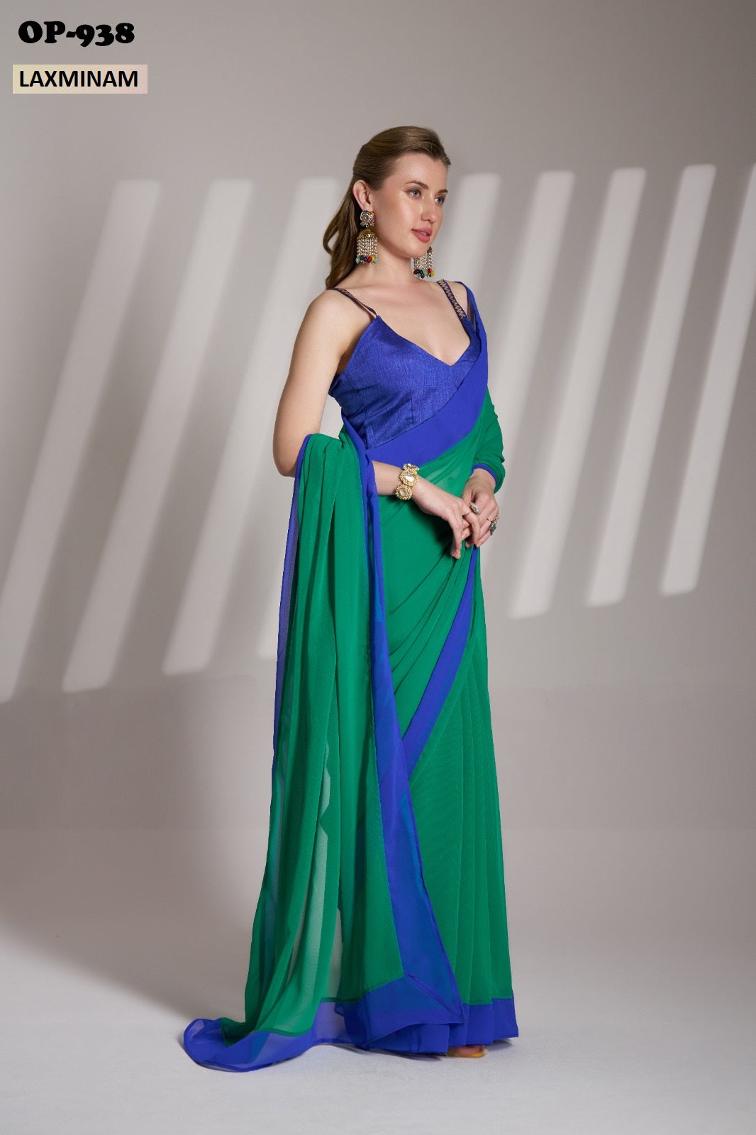 Op-938 Laxminam Chiffon Sarees