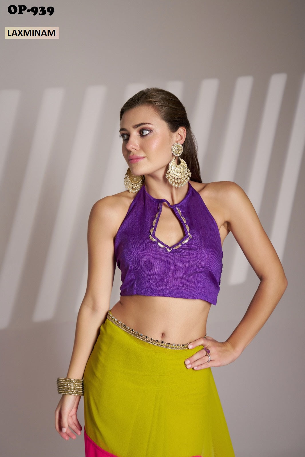 Op-939 Laxminam Chiffon Sarees