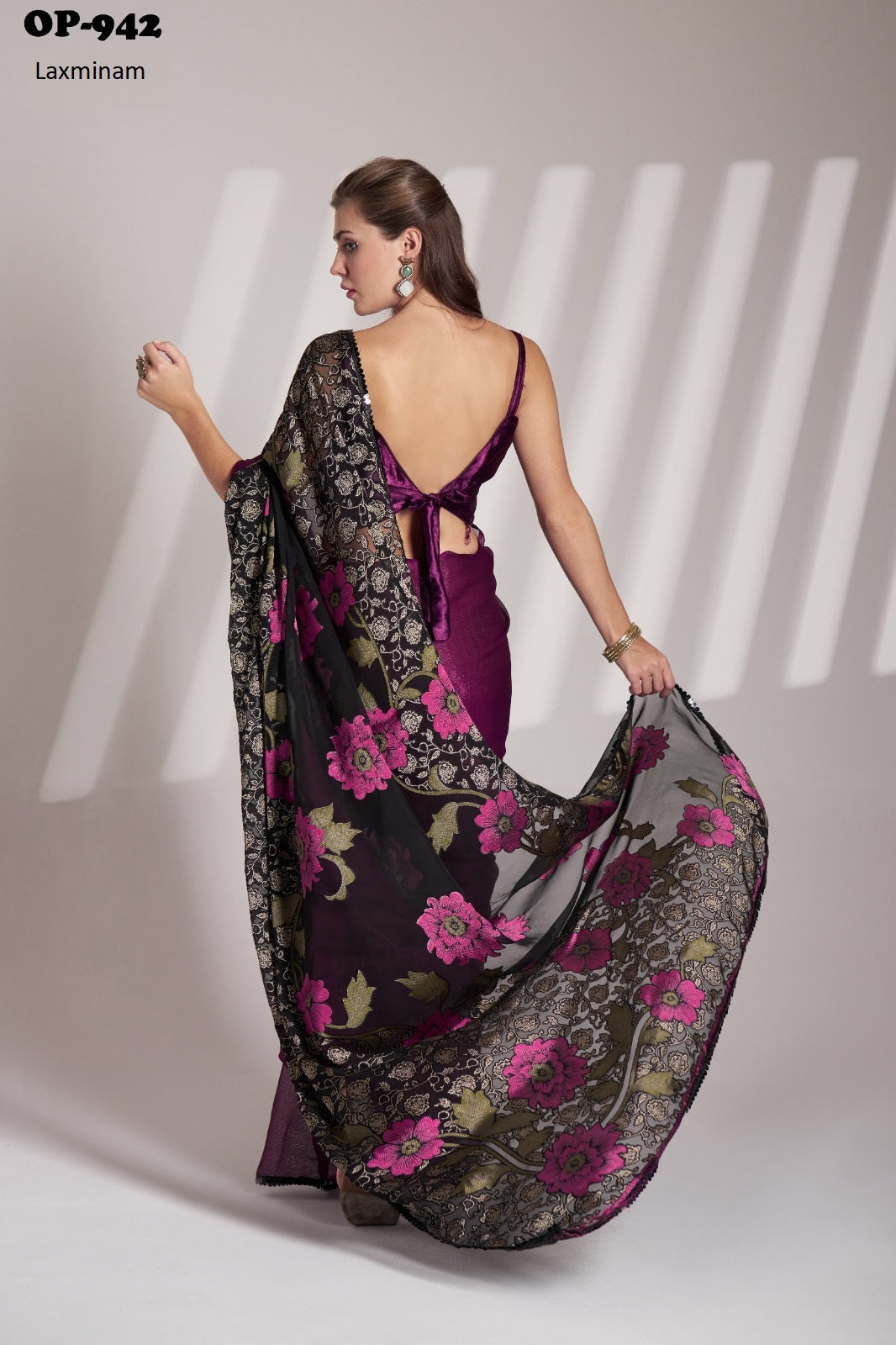 Op-942 Laxminam Brasso Sarees