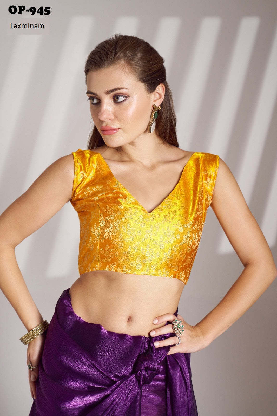 Op-945 Laxminam Burberry Sarees