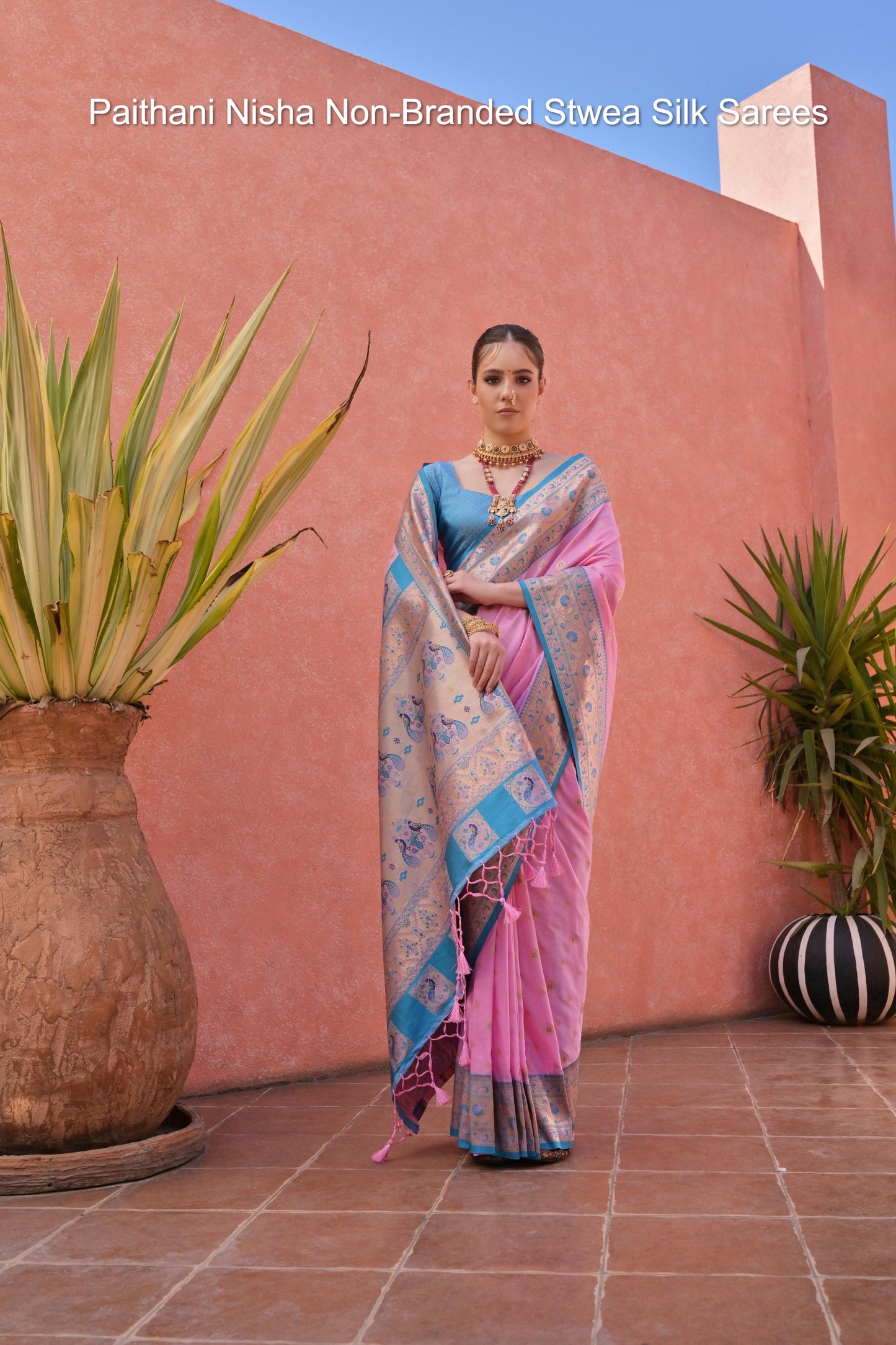 Paithani Nisha Non-Branded Stwea Silk Sarees
