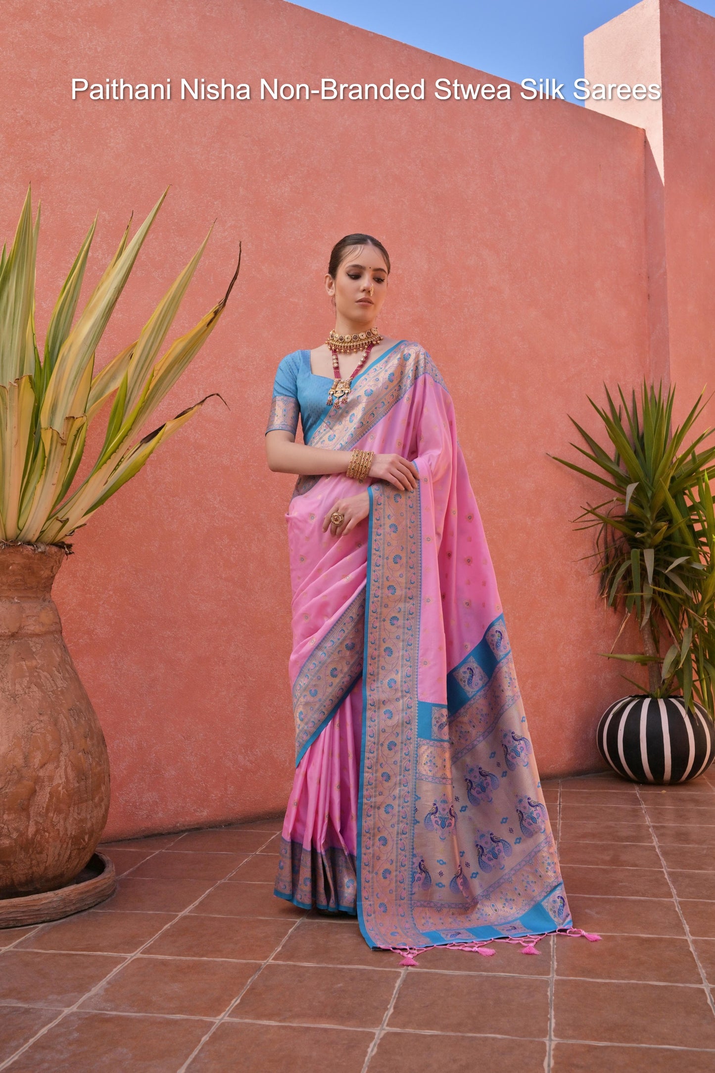 Paithani Nisha Non-Branded Stwea Silk Sarees