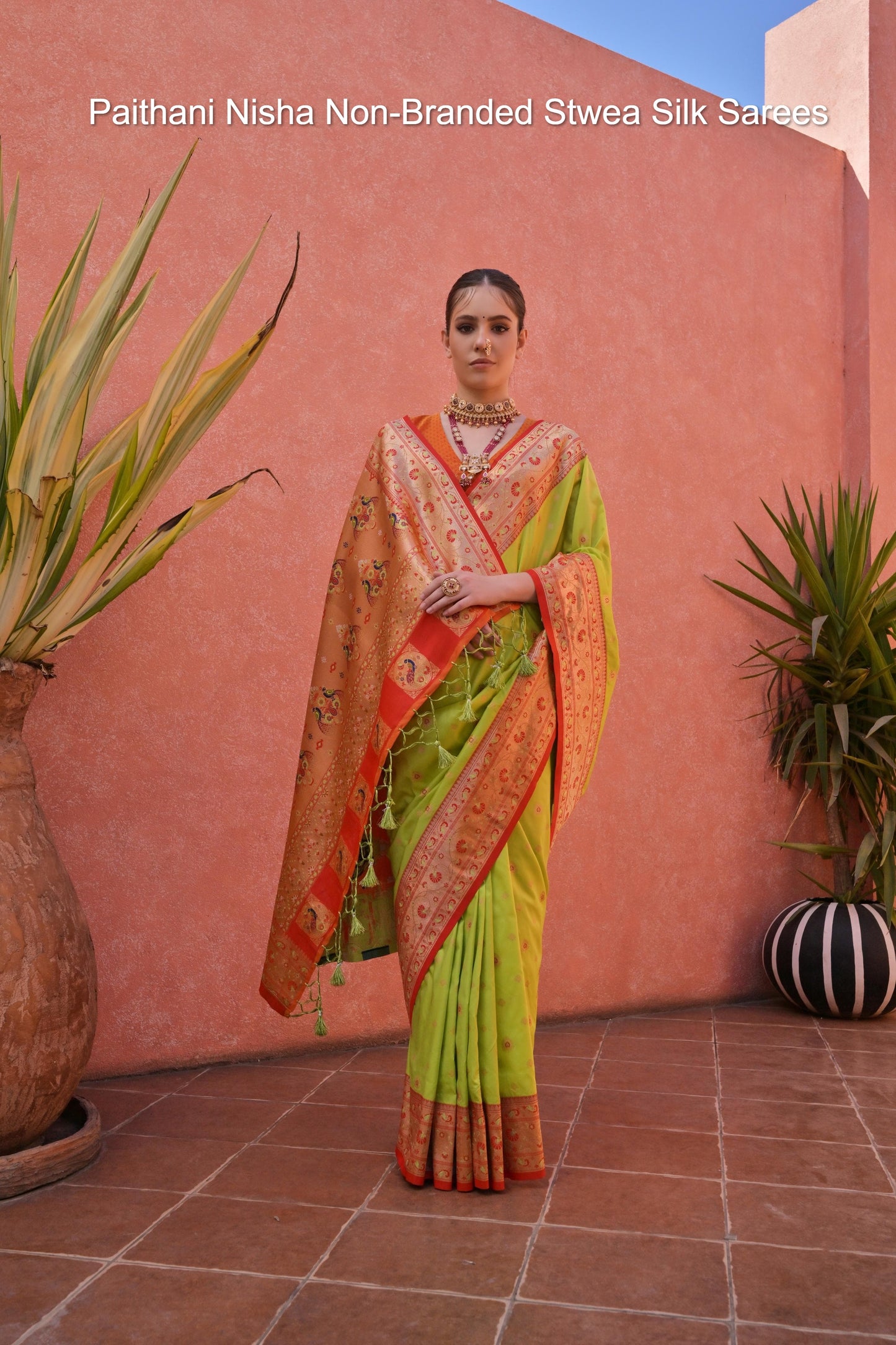 Paithani Nisha Non-Branded Stwea Silk Sarees