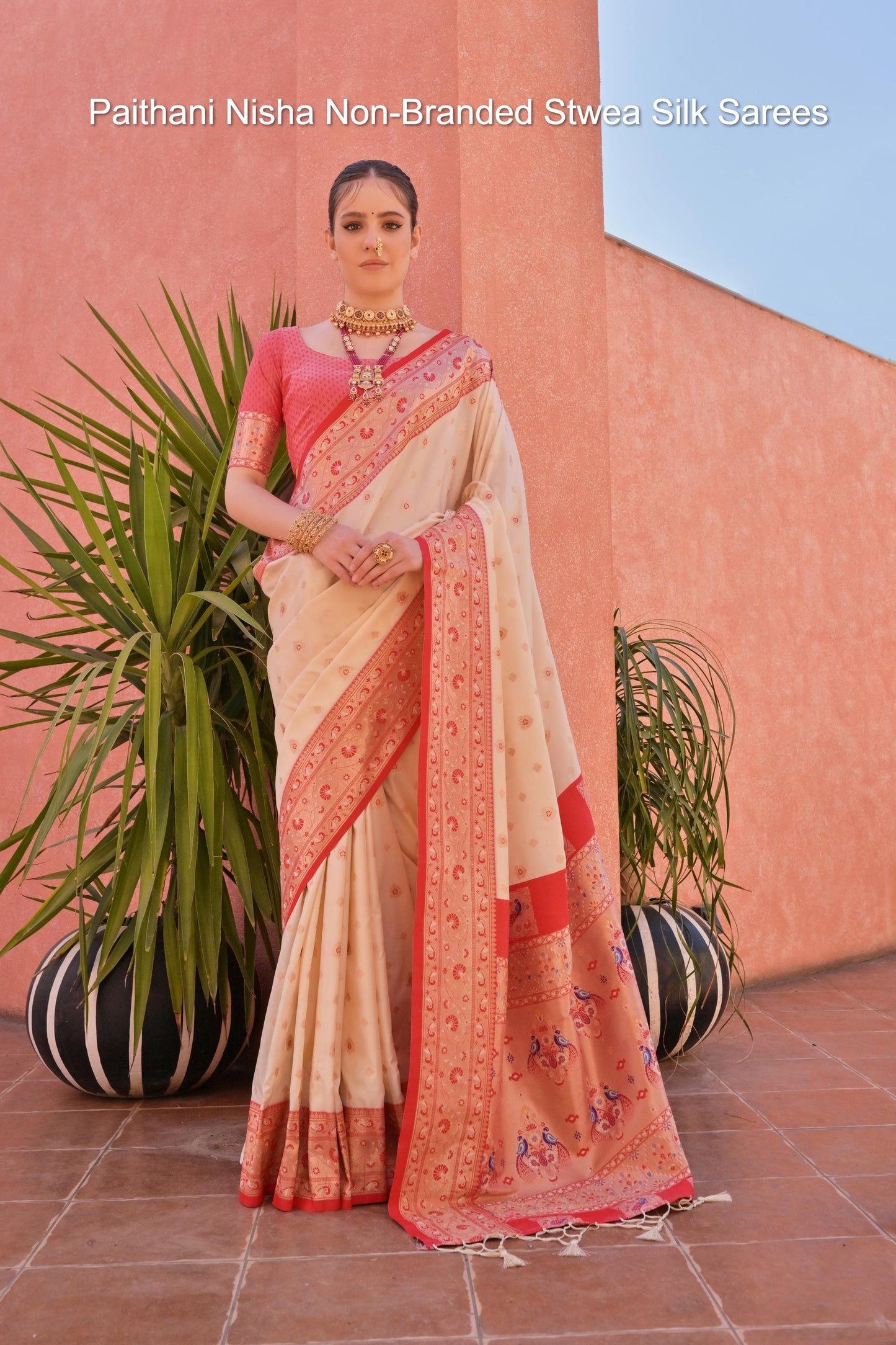 Paithani Nisha Non-Branded Stwea Silk Sarees