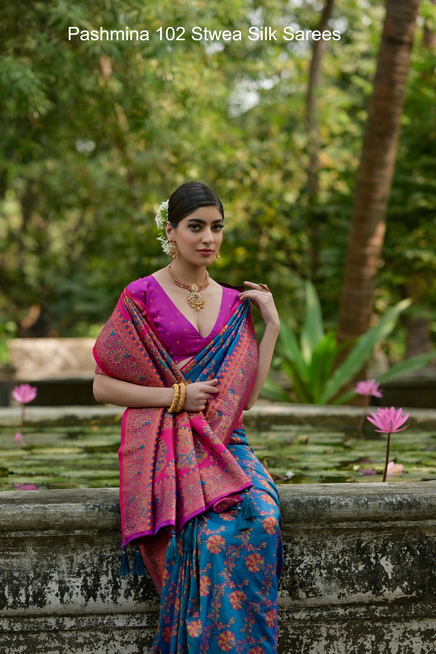 Pashmina 102 Stwea Silk Sarees