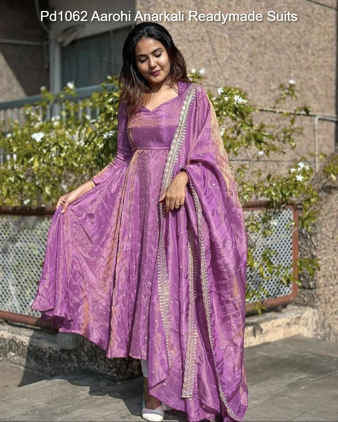 Pd1062 Aarohi Anarkali Readymade Suits