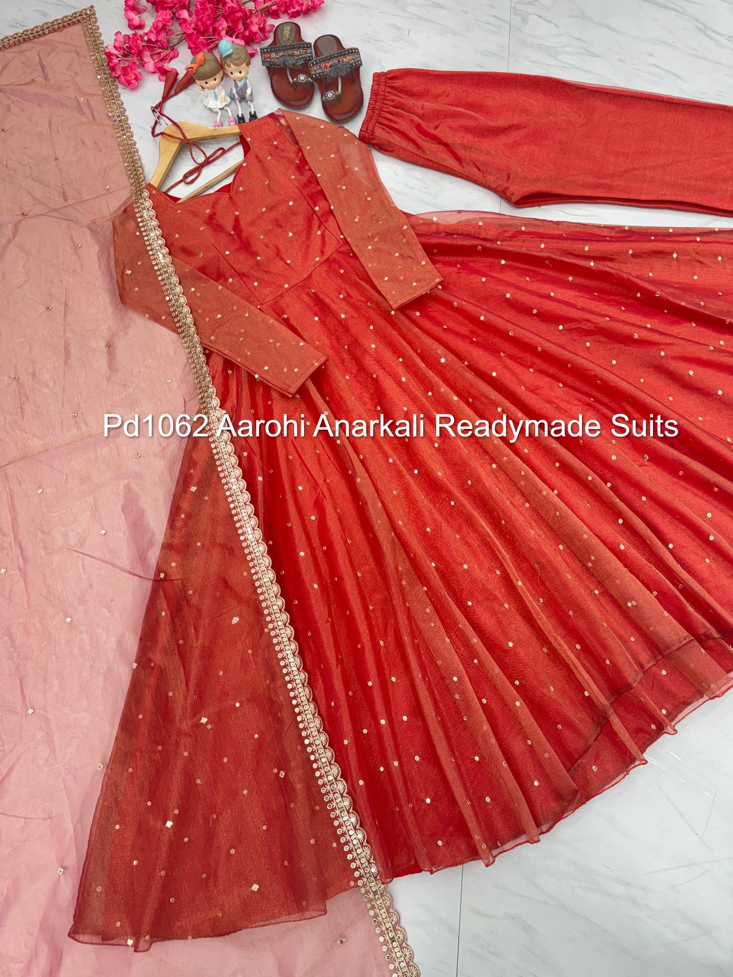 Pd1062 Aarohi Anarkali Readymade Suits